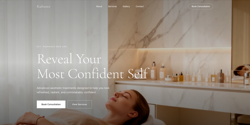 Luxe Beauty Website